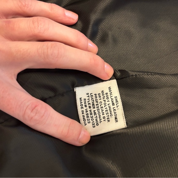 Walter Baker Lamb Leather Burgundy Jacket - Picture 5 of 11